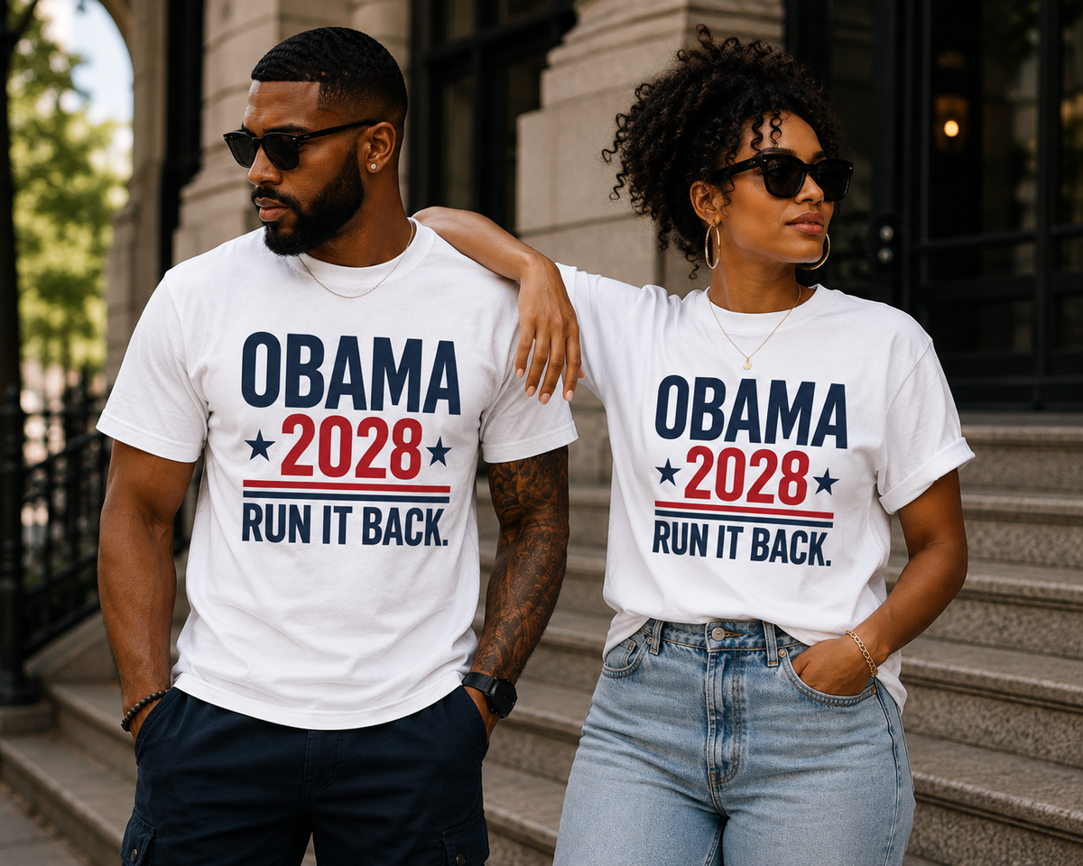 Obama 2028 "Run It Back" Tee