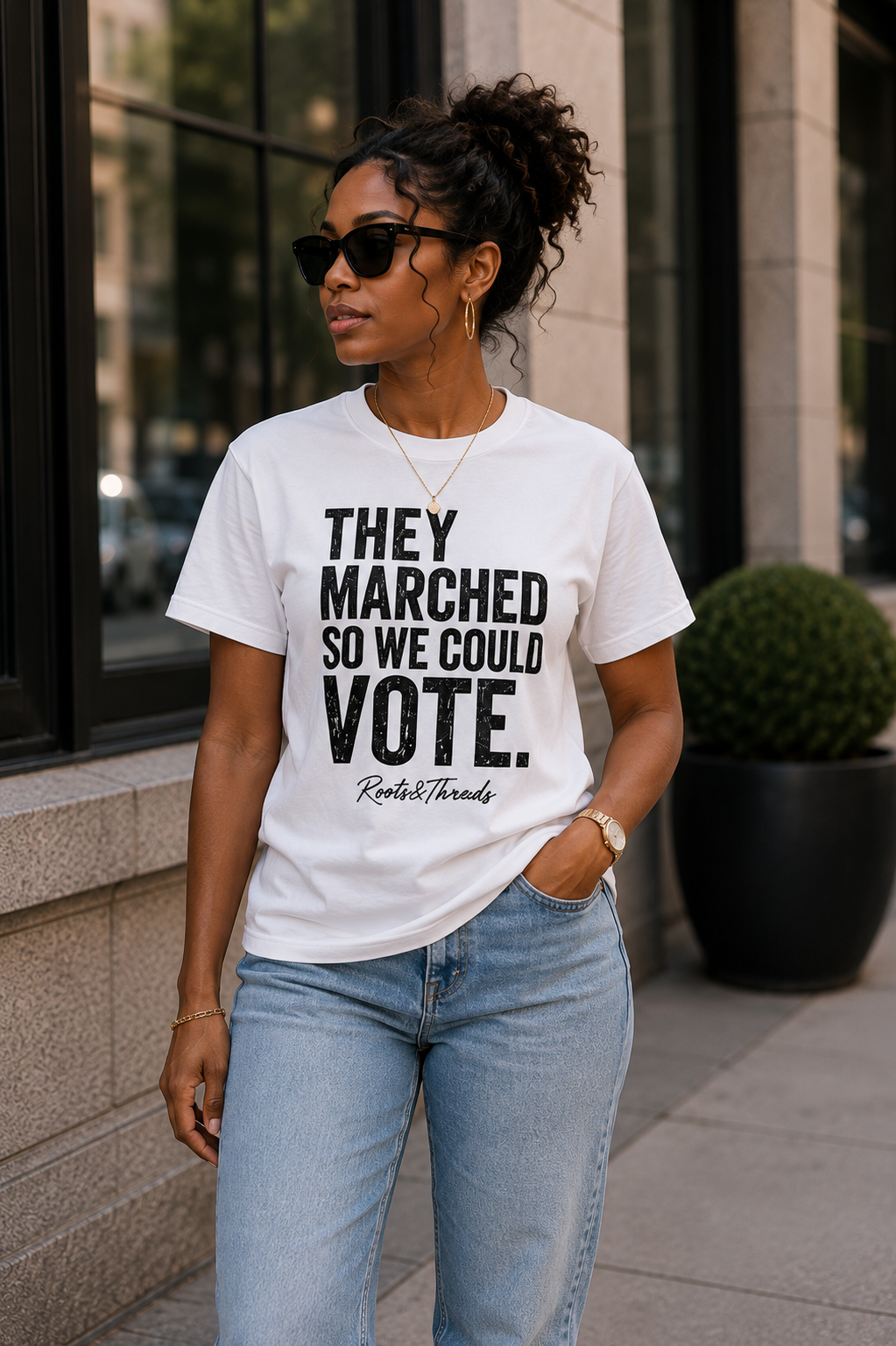 They Marched So We Could Vote Tee