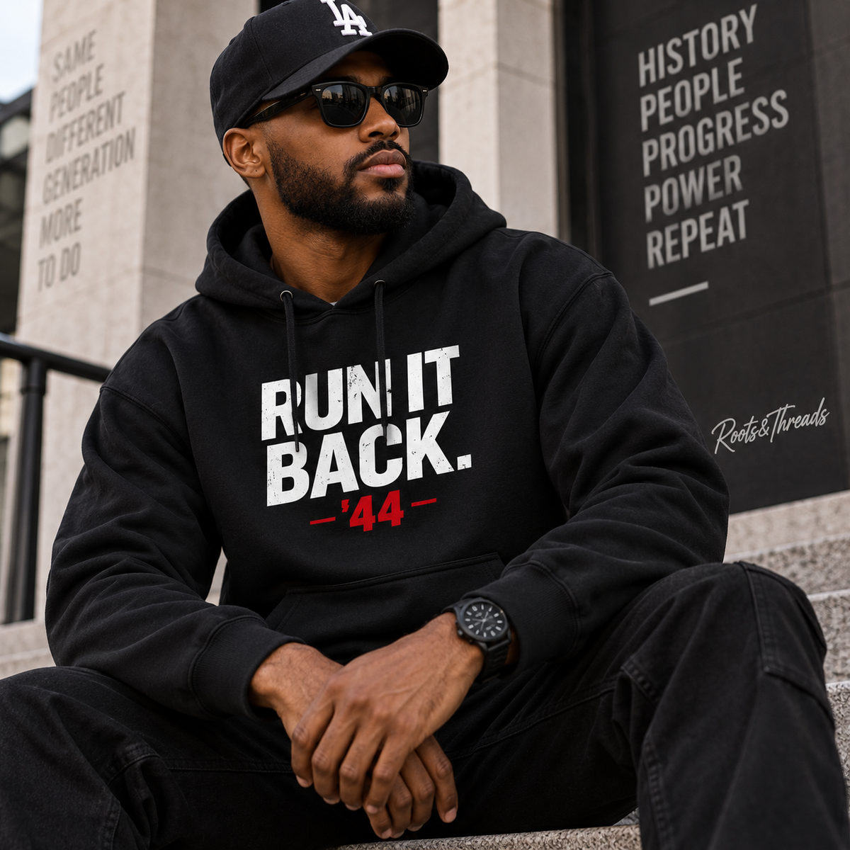 Run It Back 44 Obama Hoodie