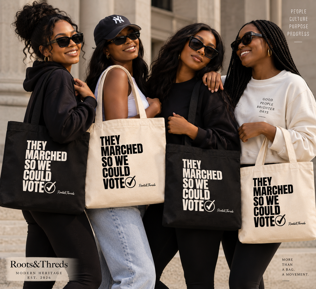 They Marched So We Could Vote Canvas Tote Bag