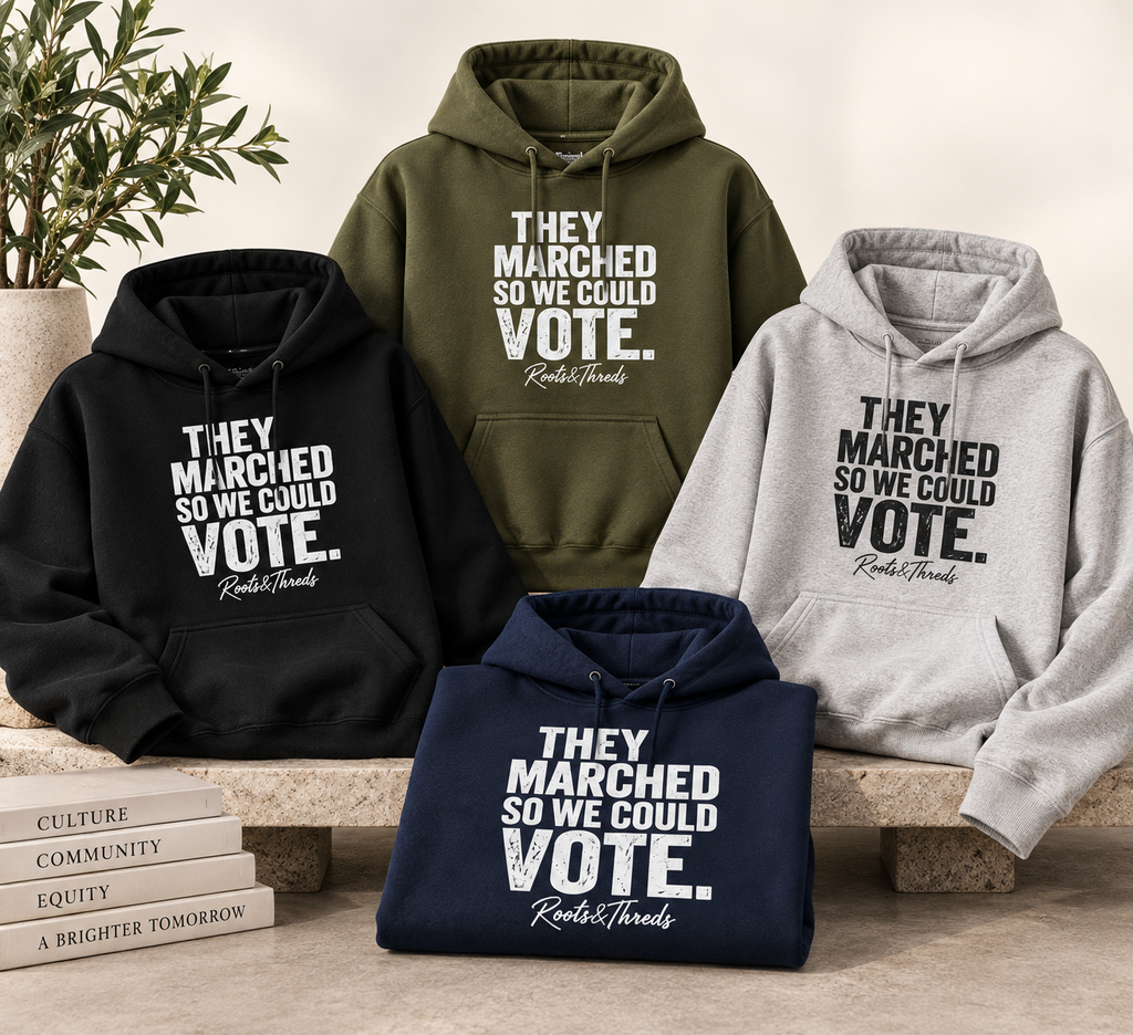 They Marched so We Could Vote Hoodie