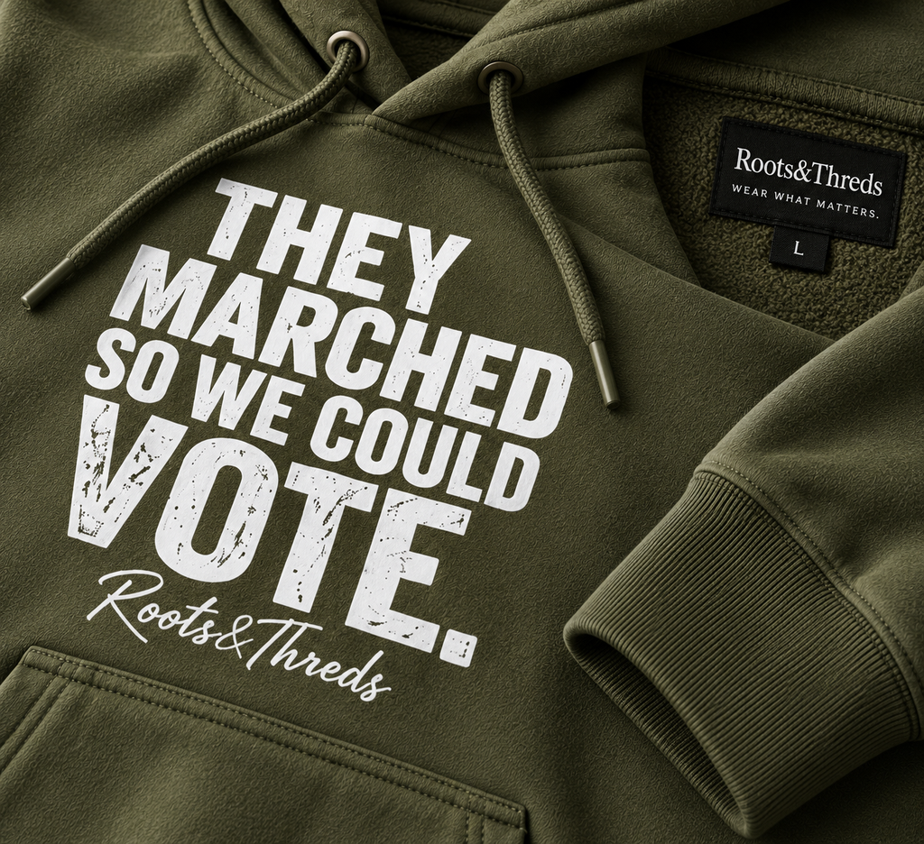 They Marched so We Could Vote Hoodie