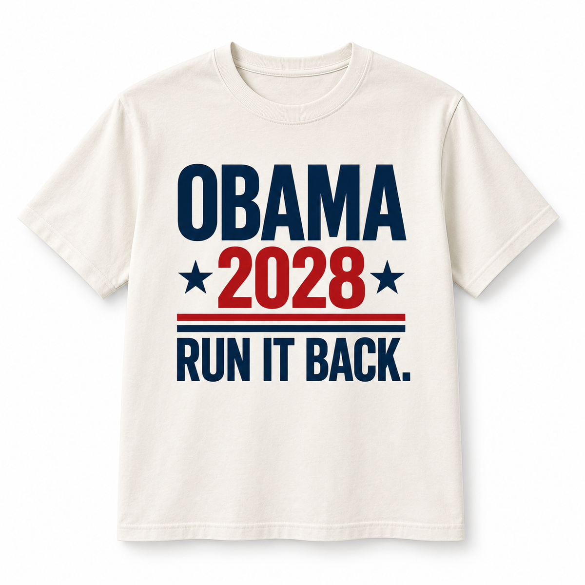 Obama 2028 "Run It Back" Tee