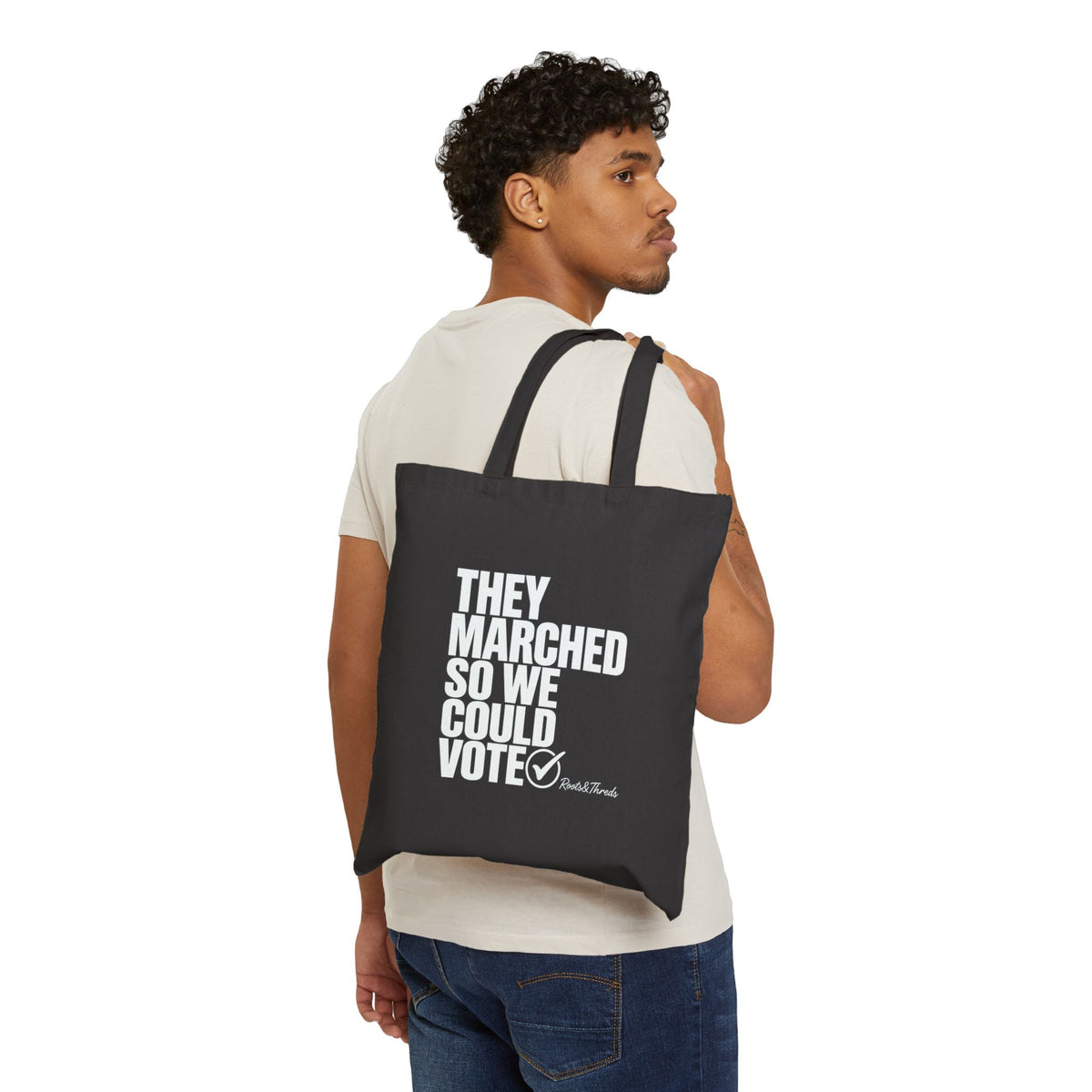 They Marched So We Could Vote Canvas Tote Bag